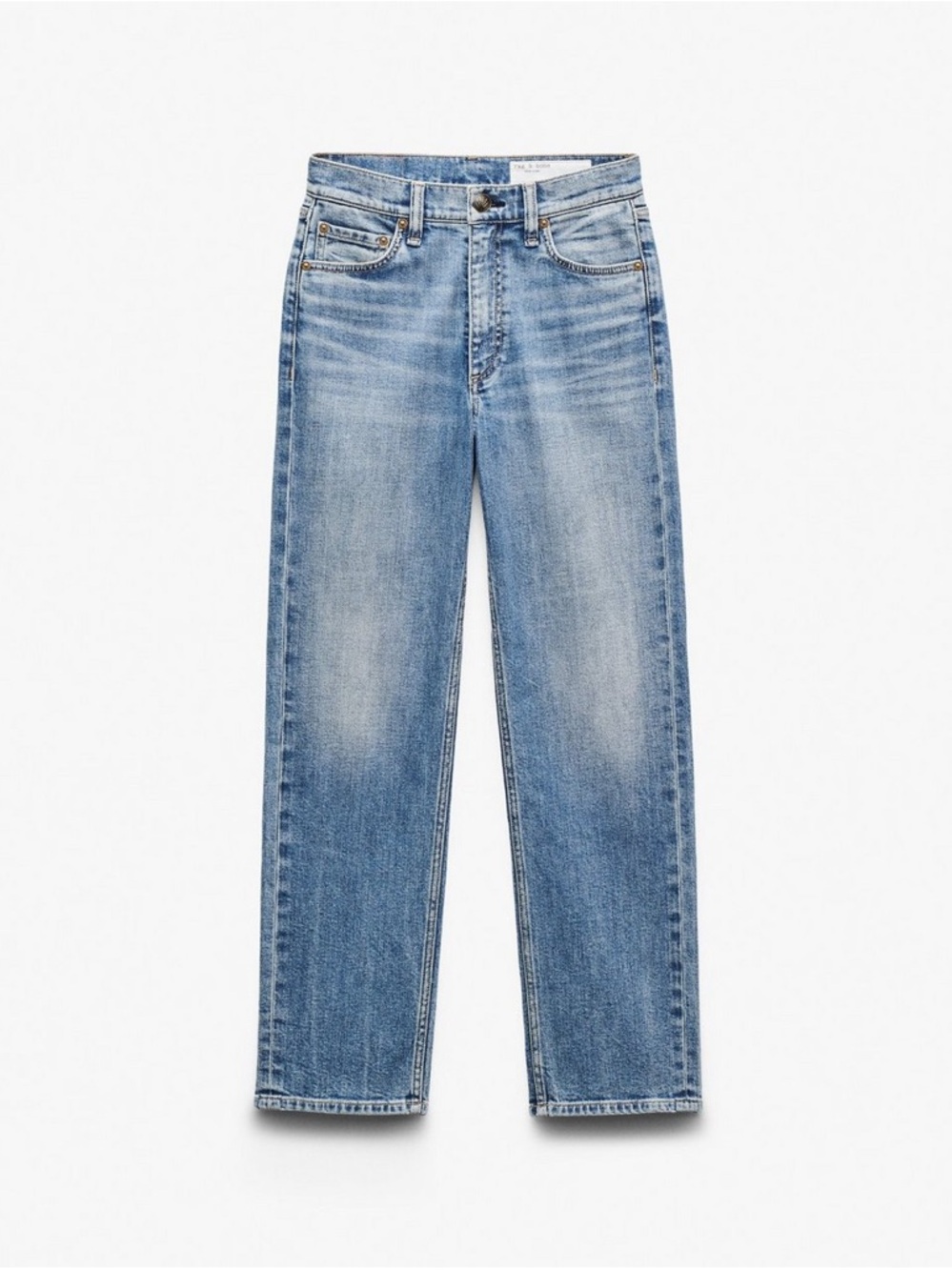 rag & bone Harlow Ankle Straight Jeans - Picture 2 of 10